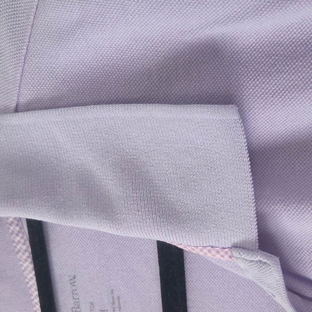 3/$15 Pastel Purple Polo (M) - Picture 3 of 6